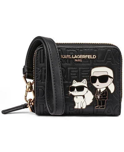 Karl Lagerfeld Paris Meribel Top Zip Wallet