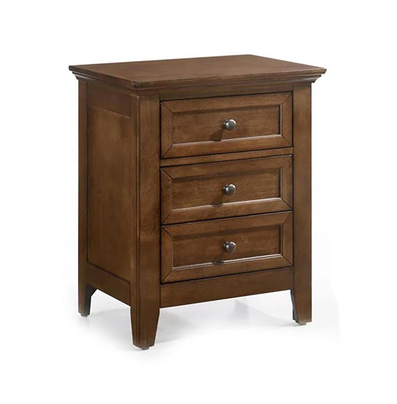 Intercon Nightstand, 3 Drawer in Tuscan