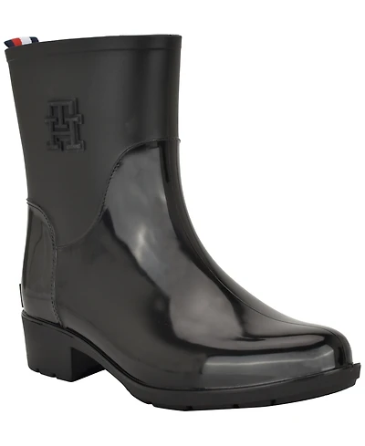 Tommy Hilfiger Women's Kippa Pull On Narrow Calf Rain Boots