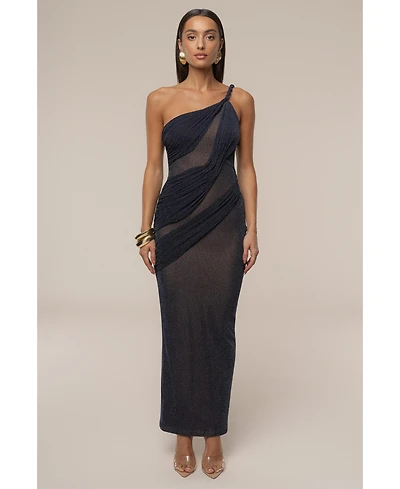 Jluxlabel Women's Alari One Shoulder Maxi Dress