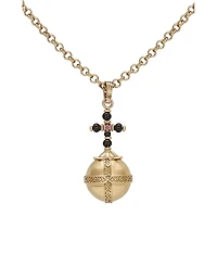 Retro Chic Globus Cruciger Necklace