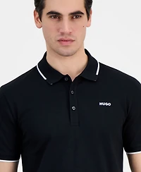 Hugo Boss Men's Dinoso Contrast-Tip Polo Shirt