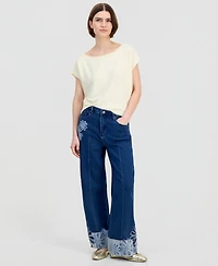 Driftwood Women's Marlow Betty x Daisy Patchwork Jeans