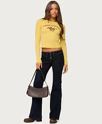 Edikted Women's Lone Star Long Sleeve T Shirt