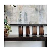 Verve Culture Handblown Glasses Highball Tamarind - Set of 4