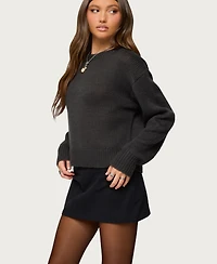 Edikted Women's Kyrah Oversized Knit Sweater