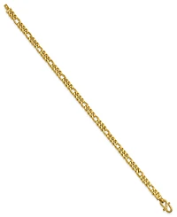 Macy's Figaro Chain Bracelet in 24k Yellow Gold