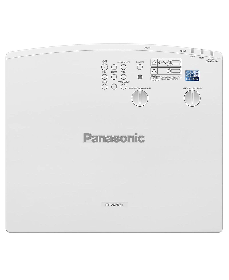 Panasonic Pt-VMW51 Wxga Lcd Laser Projector, 5200 Lumens