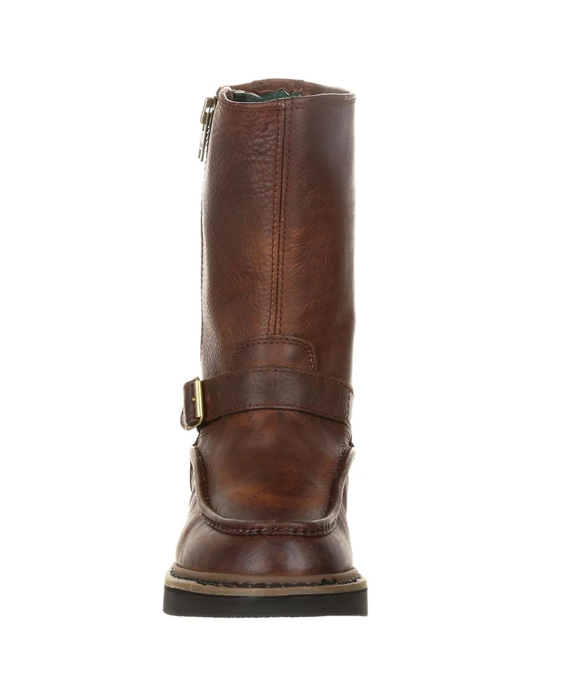 Georgia Boot Men's Side Zip Waterproof Work Wellington