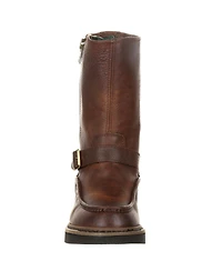 Georgia Boot Men's Side Zip Waterproof Work Wellington