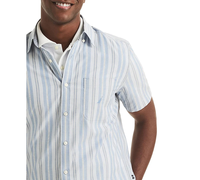 Nautica Men's Striped Classic-Fit Shirt