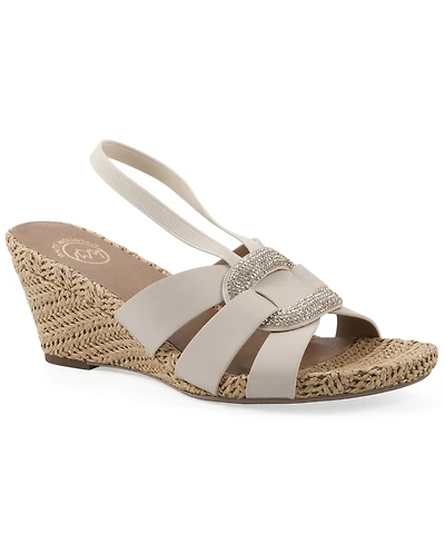 White Mountain Women's Atavi Wedge Sandals