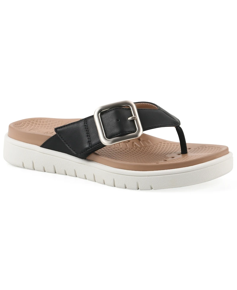 White Mountain Women's Nalla Fom Recovery Sandal