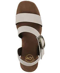 White Mountain Women's Barb Platform Sandal