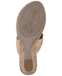 White Mountain Women's Affogato Wedge Sandals
