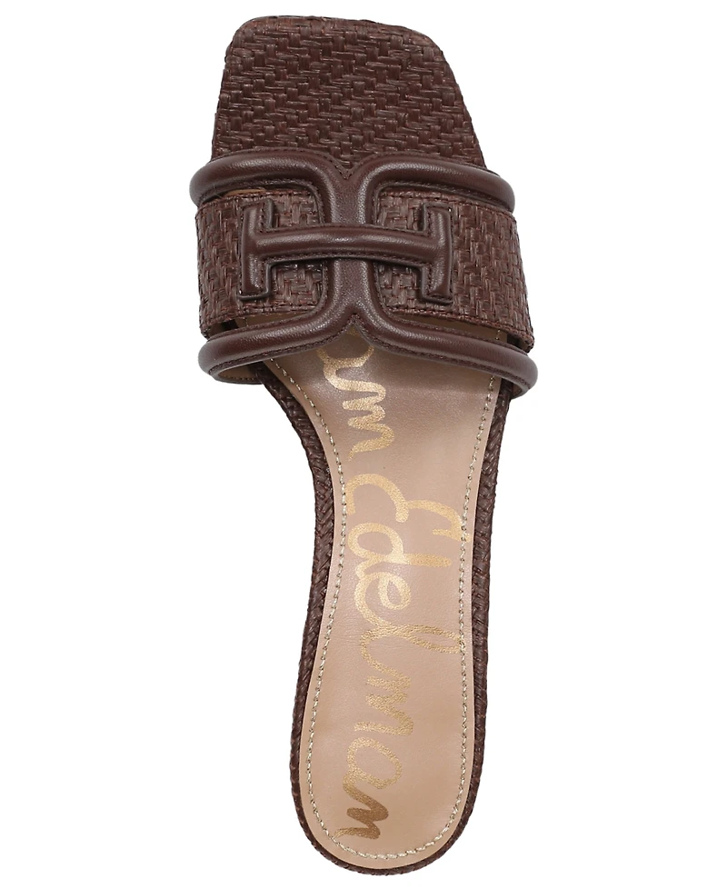 Sam Edelman Women's Waylon Block-Heel Slide Sandals