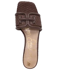 Sam Edelman Women's Waylon Block-Heel Slide Sandals
