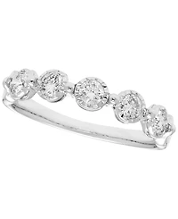 Macy's Diamond Band Ring (1/2 ct. t.w.) in 10k White Gold