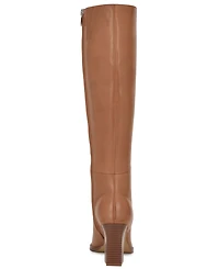 Nine West Women's Zazz Tall Block Heel Dress Boots