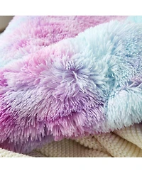 Coma Inducer Unicorn Dreamz Starburst Rainbow Purple Oversized 3-Pc. Comforter Set