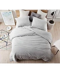 Coma Inducer Oversized Comforter Set Baby Bird Glacier Gray