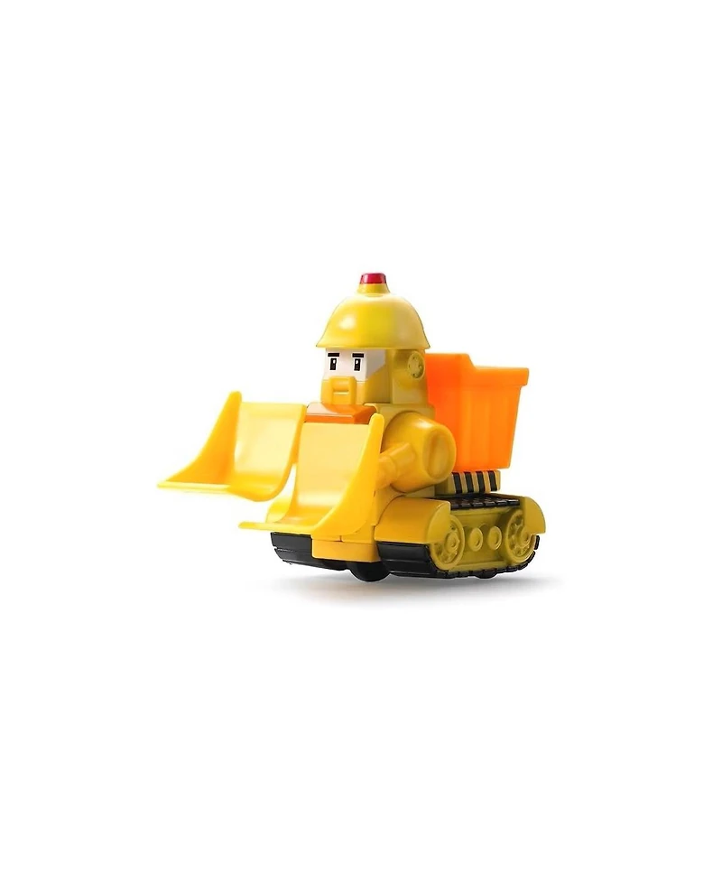 Robocar Poli Die-Cast Bulldozer Construction Truck