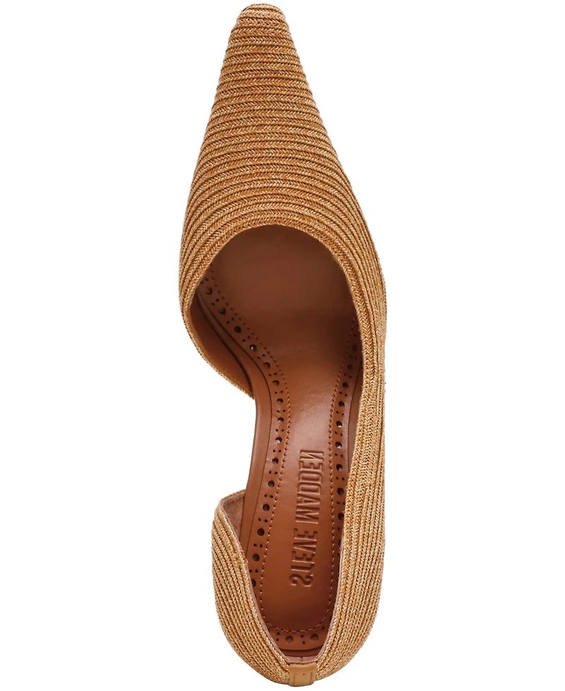 Steve Madden Women's Elegant D'Orsay Slip-On Pumps