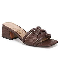 Sam Edelman Women's Waylon Block-Heel Slide Sandals