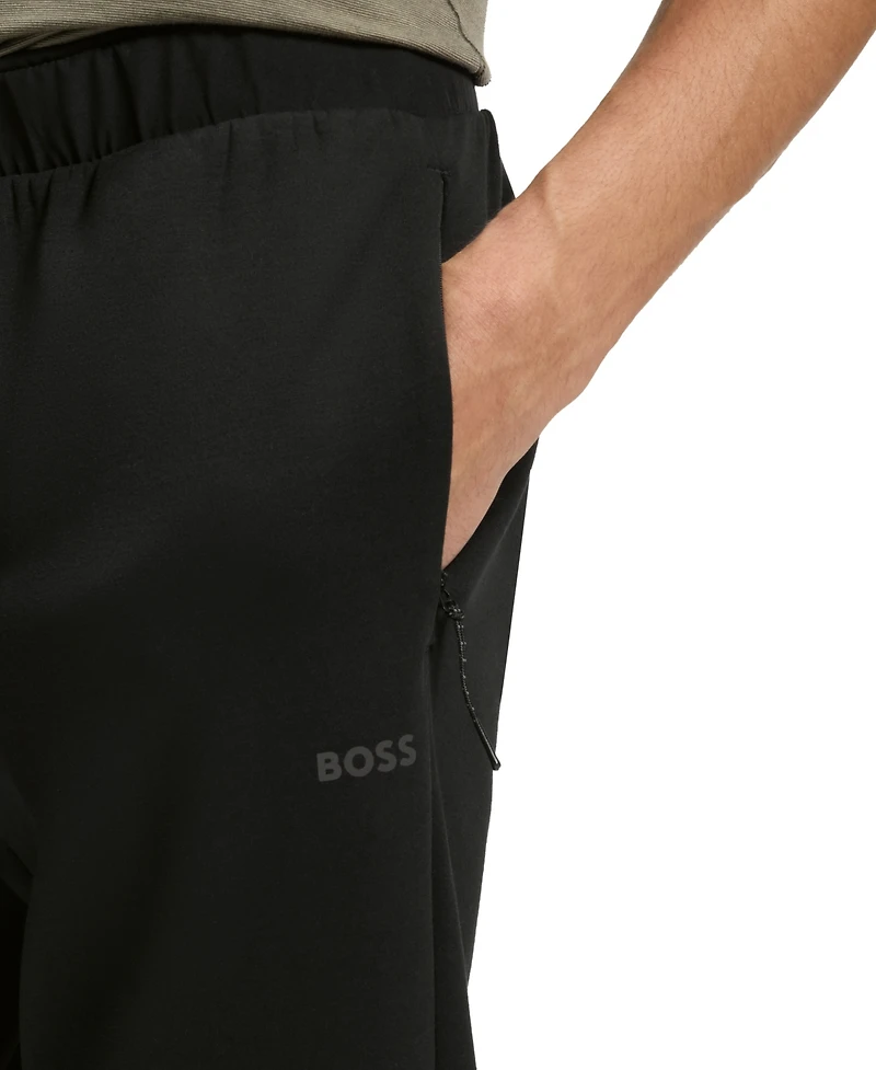 Boss by Hugo Men's Reflective Details Regular-Fit Tracksuit Pants