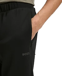 Boss by Hugo Men's Reflective Details Regular-Fit Tracksuit Pants