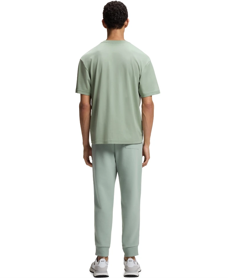 Boss by Hugo Men's Tennis Artwork Pima-Cotton T-Shirt