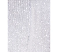 Jm Collection Women's Open-Front Metallic Cardigan, Created for Macy's