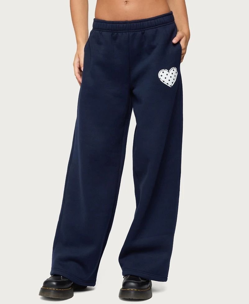 Edikted Women's I Heart London Sweatpants
