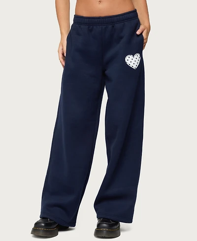 Edikted Women's I Heart London Sweatpants