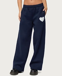 Edikted Women's I Heart London Sweatpants