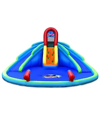 Skonyon Inflatable Waterslide Bounce House with Upgraded Handrail without Blower