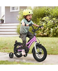 12" Kids Bike for 3-4 Years Old Boys & Girls with Adjustable Seat Handbrake Reflectors