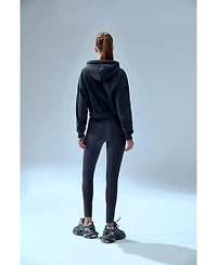 Pcfg Men's Acid-Wash Cotton Full-Zip Hooded Sweatshirt