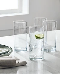 The Cellar Flur Water Glasses, Set of 4, Exclusively at Macy's