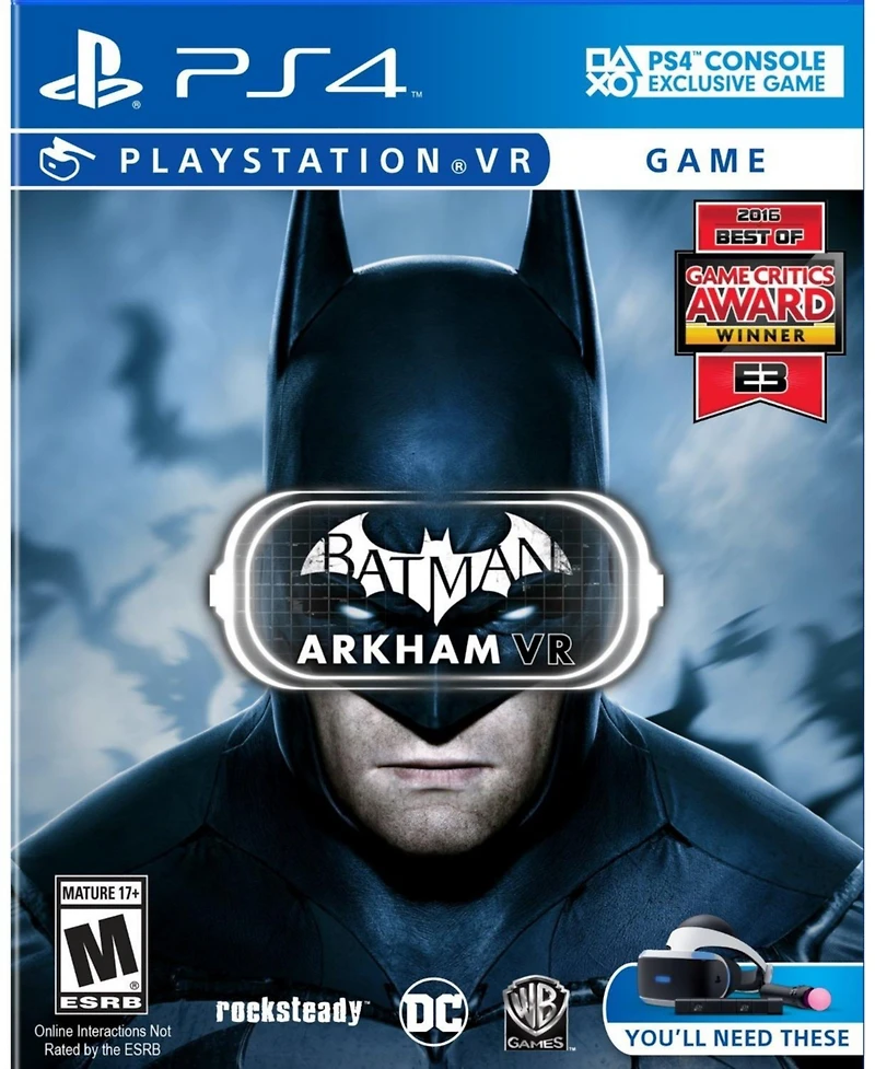 Warner Bros Batman: Arkham Vr (PlayStation Vr)