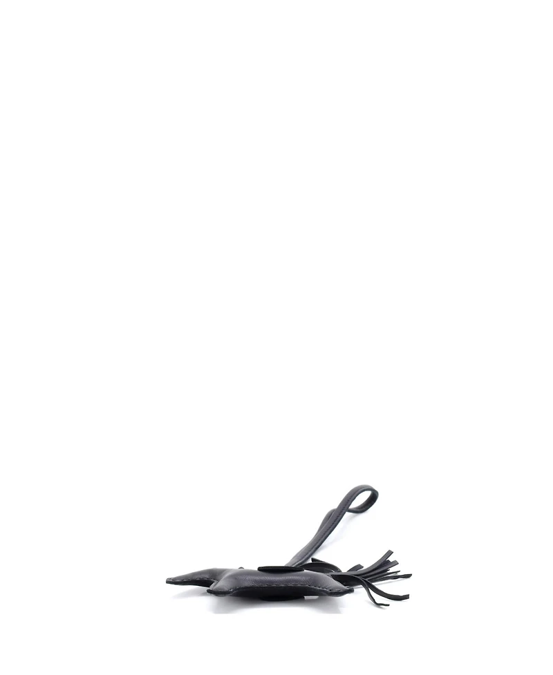 Pre-Owned Hermes Pm So Black GriGri Rodeo Bag Charm Leather