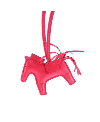 Pre-Owned Hermes Pm Mono-Tone GriGri Rodeo Bag Charm Leather