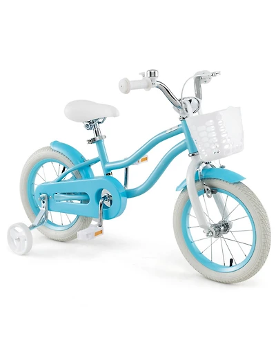 14 Inch Kids Bike with Dual Brakes and Adjustable Seat