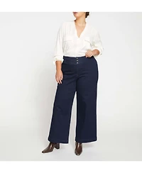 Universal Standard Women's Charlie High Rise Sailor Jeans