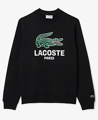 Lacoste Men's Crocodile Print Crewneck Sweatshirt