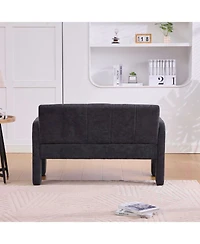 Streamdale Furniture Nordic Modern Double Armchair Sofa for Living Room & Bedroom