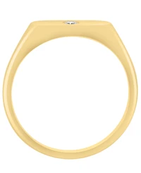 Effy Collection Diamond Accent Pinky Ring in 14k Yellow Gold