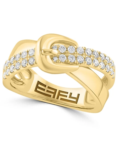 Effy Collection Diamond Ring (5/8 ct. t.w.) in 14k Yellow Gold