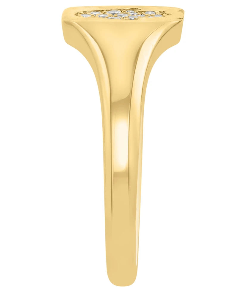 Effy Collection Diamond (1/20 ct. t.w.) Pinky Ring in 14k Yellow Gold