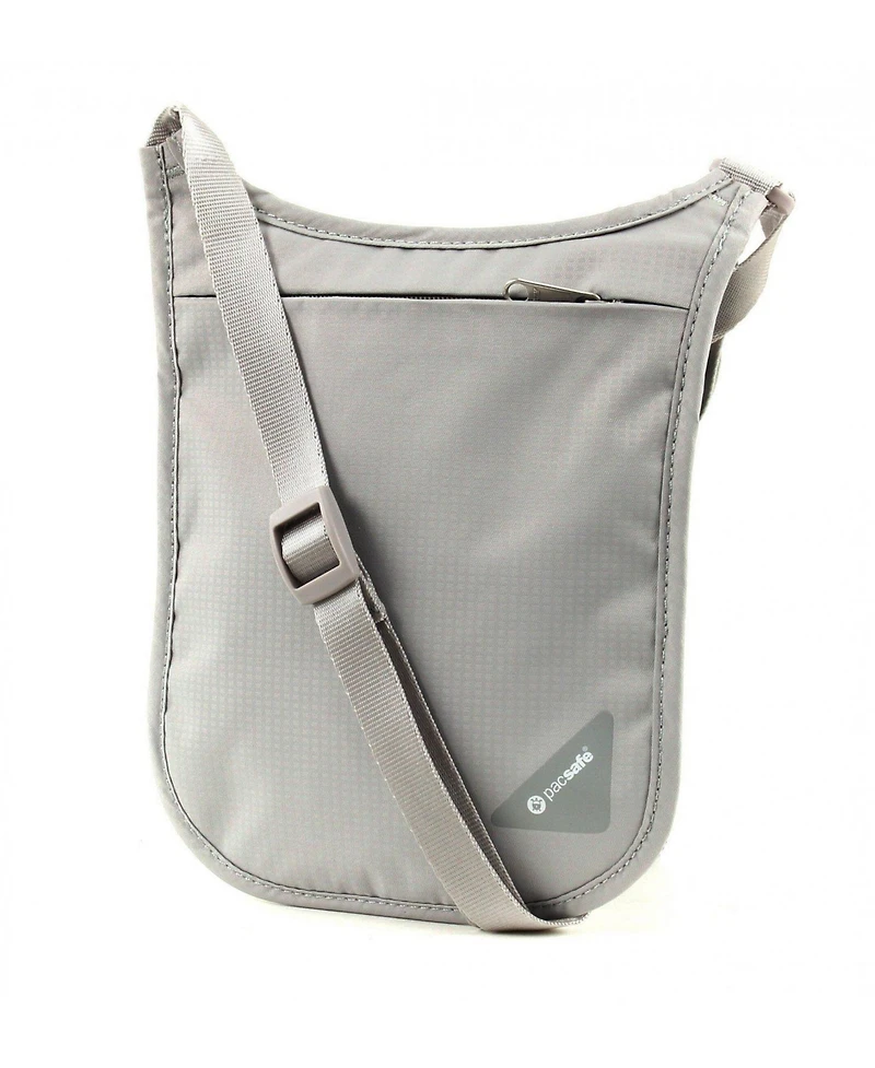 Pacsafe Coversafe V75 Rfid Blocking Neck Pouch Neutral Grey